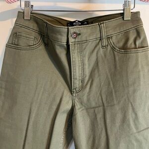 Olive Green Women’s Hollister High-Rise Super Skinny Jeans